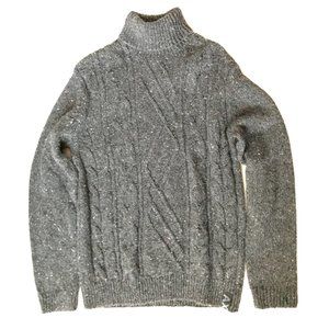 Armani Exchange A|X Mens Cable knit Turtleneck Sweater Wool Blend NWT Men’s S